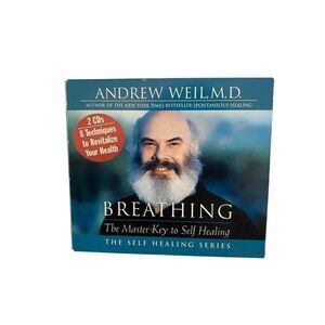 Breathing The Master Key To Self Healing by Andrew Weil 2 Disc Set CD Self Help